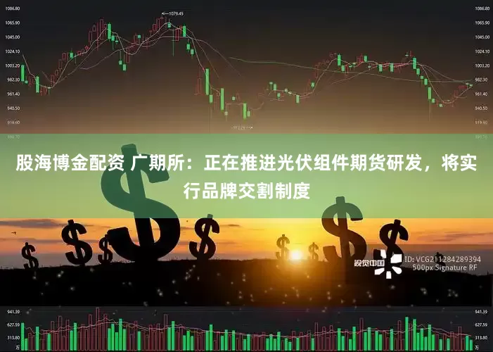 股海博金配资 广期所：正在推进光伏组件期货研发，将实行品牌交割制度