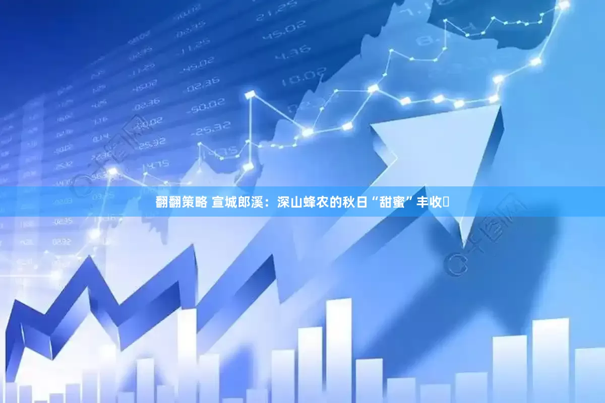 翻翻策略 宣城郎溪：深山蜂农的秋日“甜蜜”丰收​